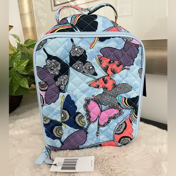 Vera Bradley lunch bunch tote lunch bag NEW BUTTERFLIES